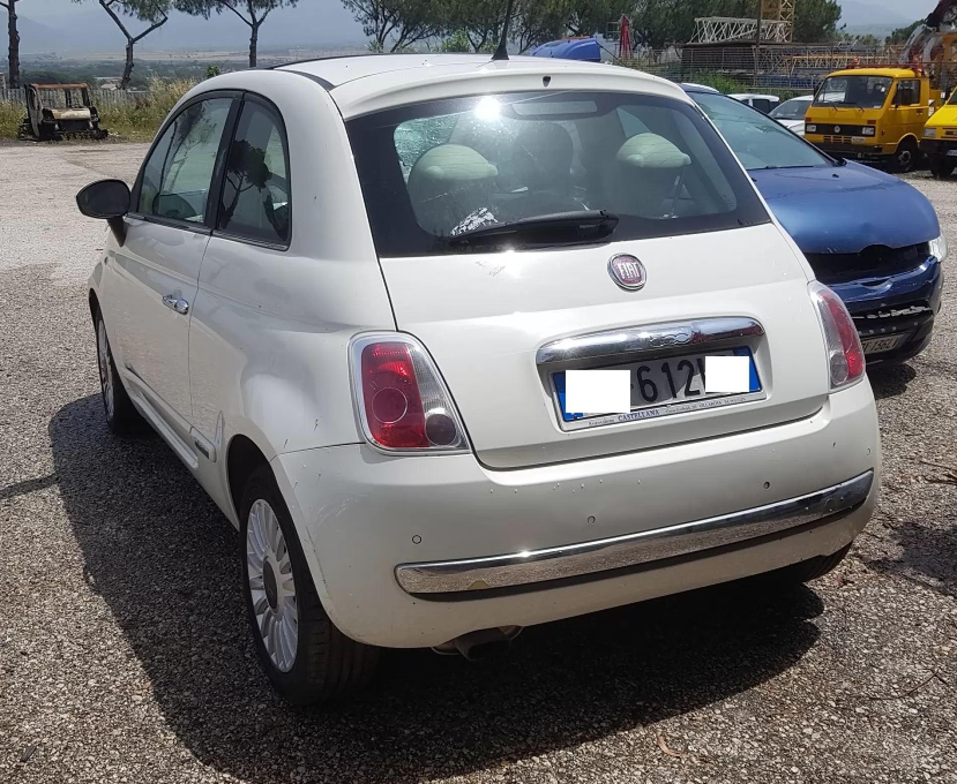 Fiat 500 1.2 benzina Lounge 70cv anno 12-2007