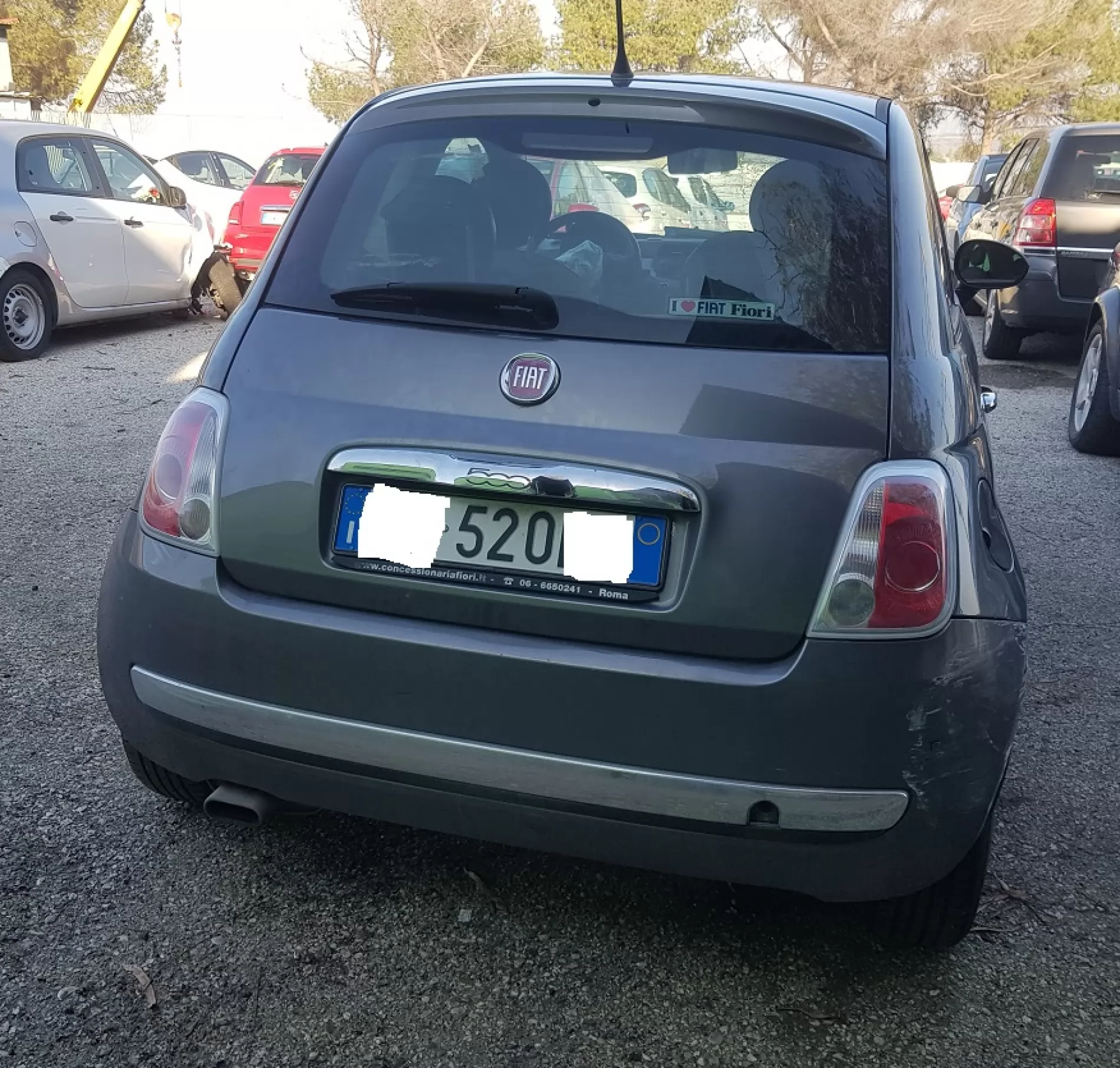 Fiat 500 Lounge 1.2 benzina 69cv anno 05-2012