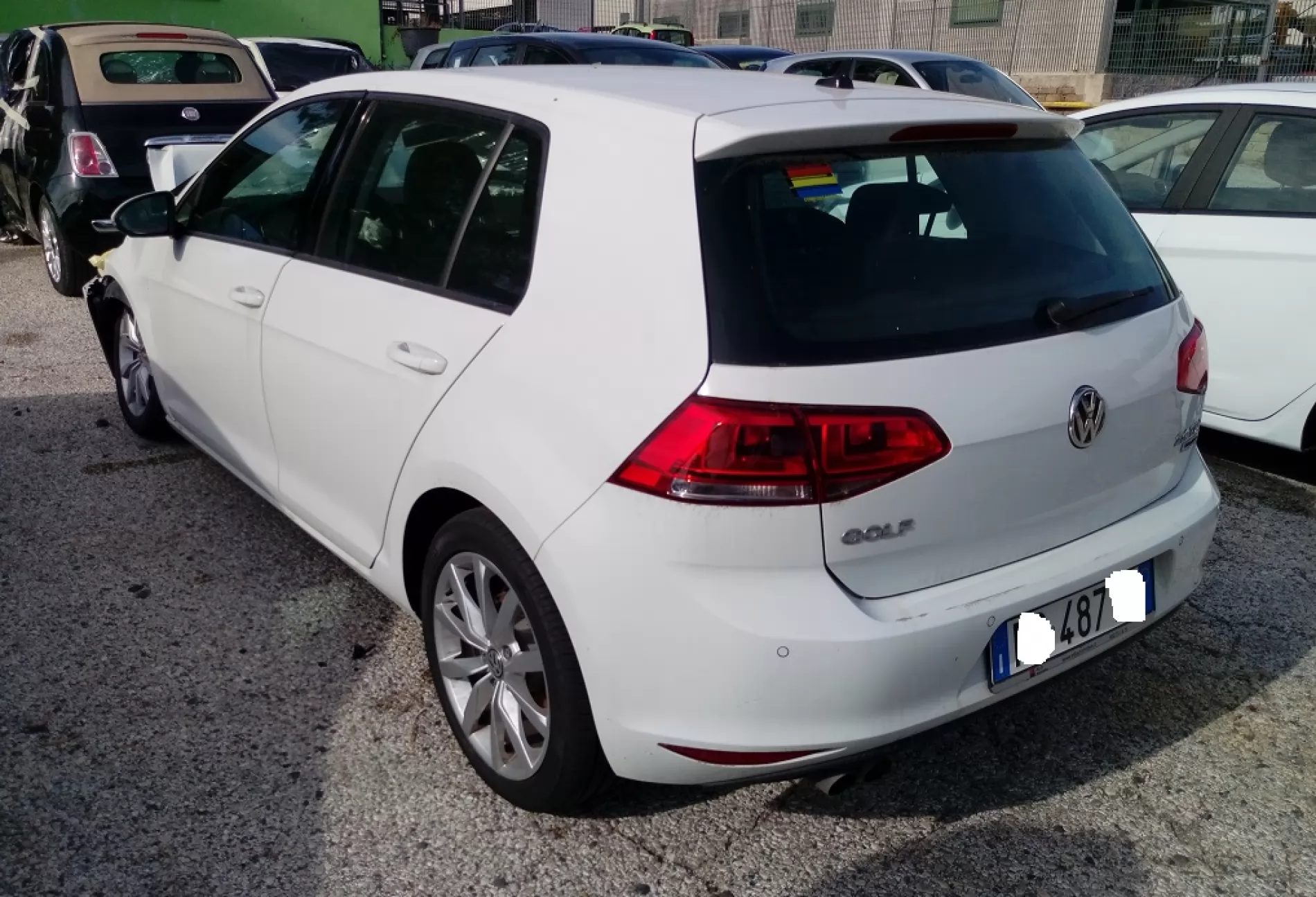 Volkswagen Golf 2.0 TDI Highline BlueMotion Tech 150cv serie 7 anno 05-2016